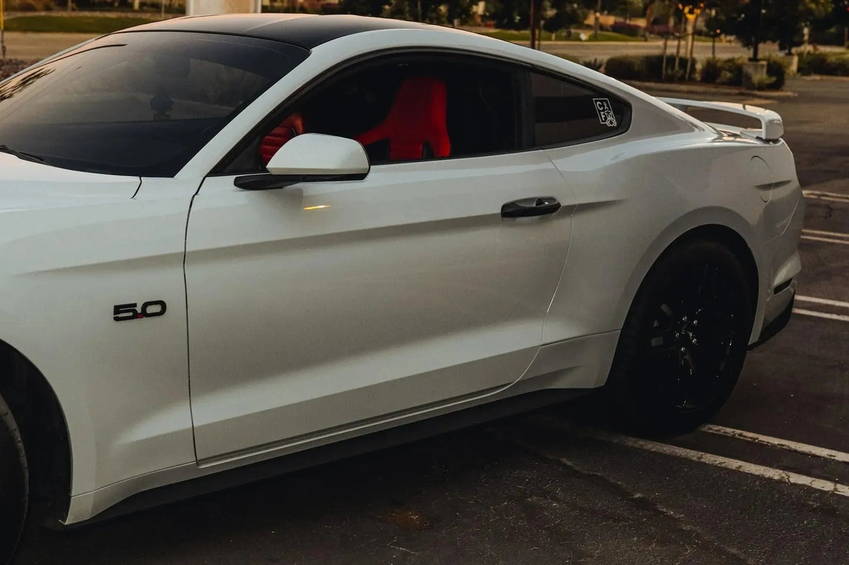 Carbon Fiber Exterior Door Handle Covers for Mustang 2015-2023