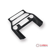 Carbon Fiber Infotainment Radio Trim Cover for Mustang 2015-2023