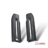 Mustang 2015-2023 Carbon Fiber interior door chrome trim delete cover