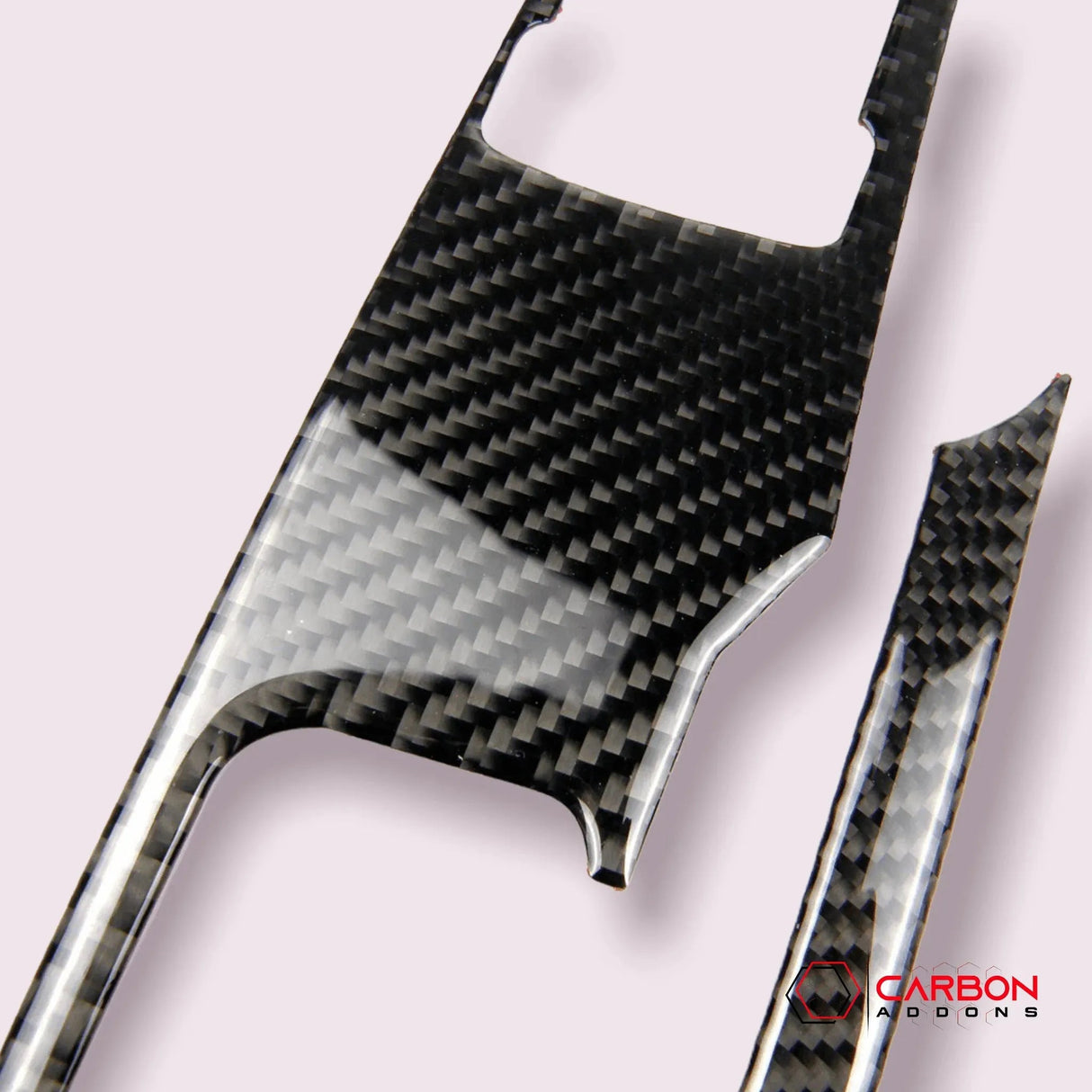 Mustang 2015-2023 Carbon Fiber Window Control Panel Trim Overlay