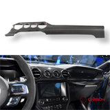 Hard Carbon Fiber Dashboard Cover For Mustang 2015-2023