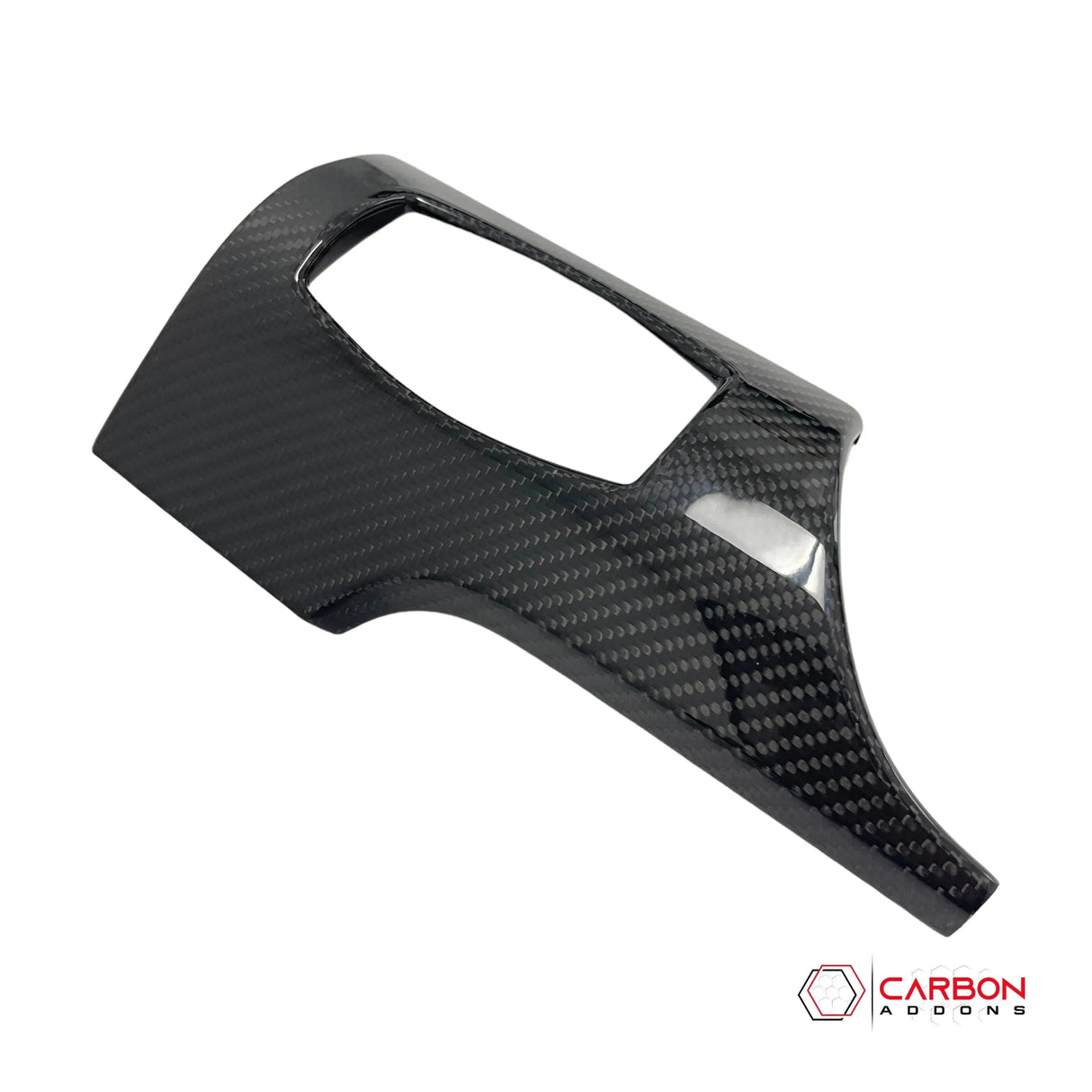 Hard Carbon Fiber Driver Side Dashboard Trim Covers for 2015–2023 Ford Mustang