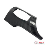 Hard Carbon Fiber Driver Side Dashboard Trim Covers for 2015–2023 Ford Mustang