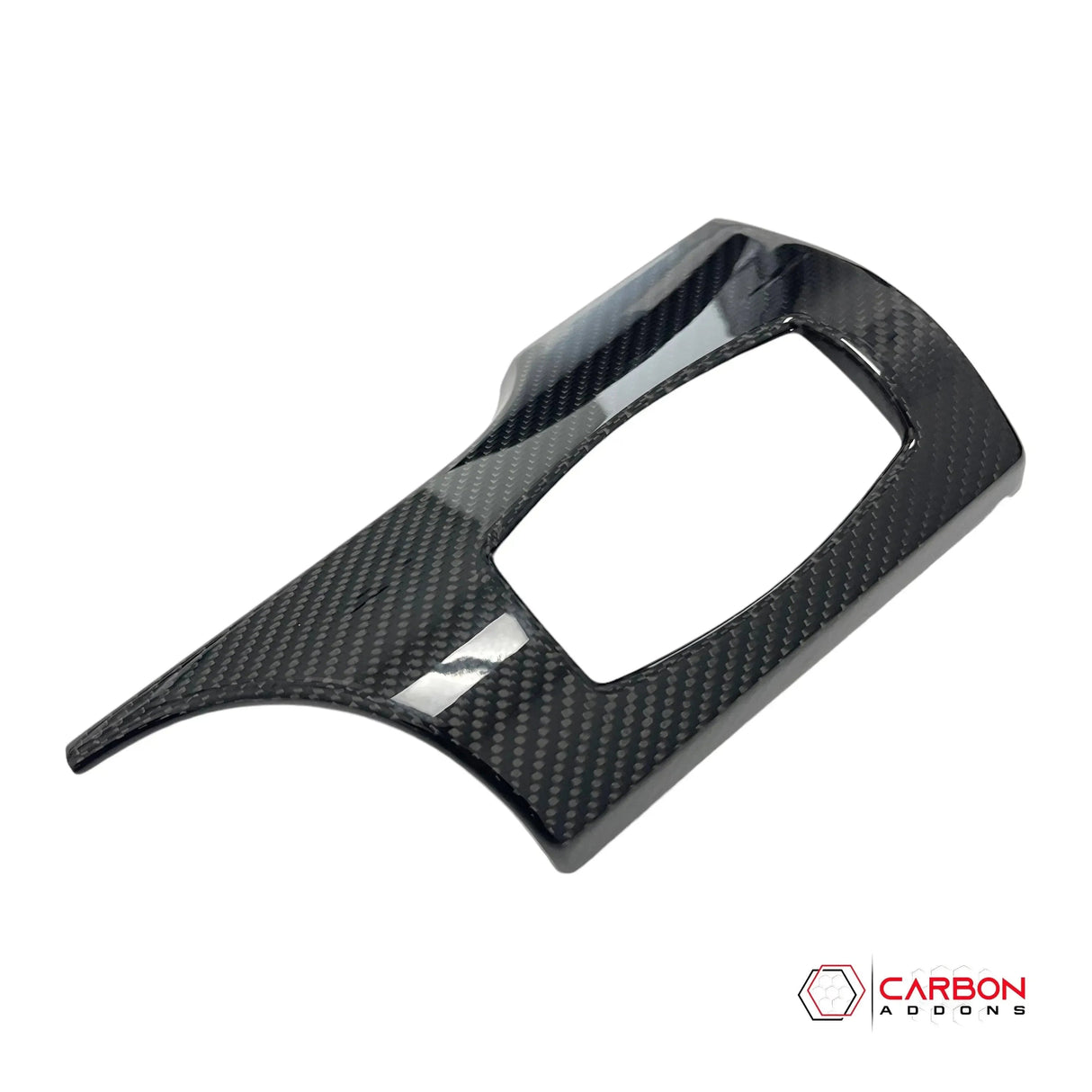 Hard Carbon Fiber Driver Side Dashboard Trim Covers for 2015–2023 Ford Mustang