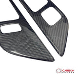 Mustang 2015-2023 Hard Carbon Fiber Interior Door Handle Trim Covers