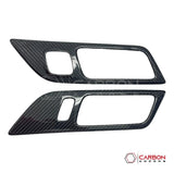 Mustang 2015-2023 Hard Carbon Fiber Interior Door Handle Trim Covers