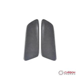 Hard Carbon Fiber Rear Seat Side Trim Covers for 2015–2023 Ford Mustang