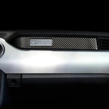 Real Carbon Dashboard Emblem Trim Overlay for Mustang 2015-2023