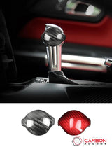 Mustang 2015-2023 Real Carbon Fiber Automatic Shift Knob Cover