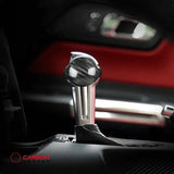 Real Carbon Fiber Automatic Shift Knob Cover for 2015–2025 Ford Mustang