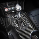 Mustang 2015-2023 Real Carbon Fiber Center Console & Gear Shift Bezel Trim Overlay