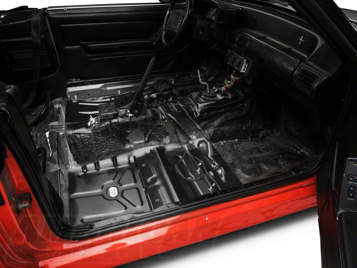 OPR Replacement Foxbody Floor Pans; Pair (79-93 Mustang)