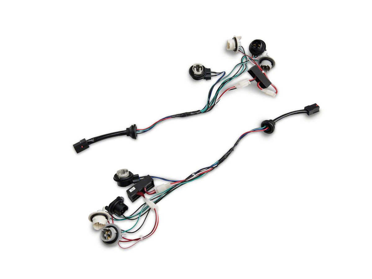 Raxiom Modified Turn Signal Flasher V2 and Sequential Tail Light Kit; Plug-and-Play Harness (96-04 Mustang, Excluding 99-01 Cobra)