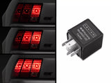 Raxiom Modified Turn Signal Flasher V2 and Sequential Tail Light Kit; Plug-and-Play Harness (96-04 Mustang, Excluding 99-01 Cobra)