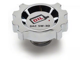 Speedform Modern Billet Oil Cap; Chrome (87-93 5.0l Mustang; 94-01 Mustang Gt)