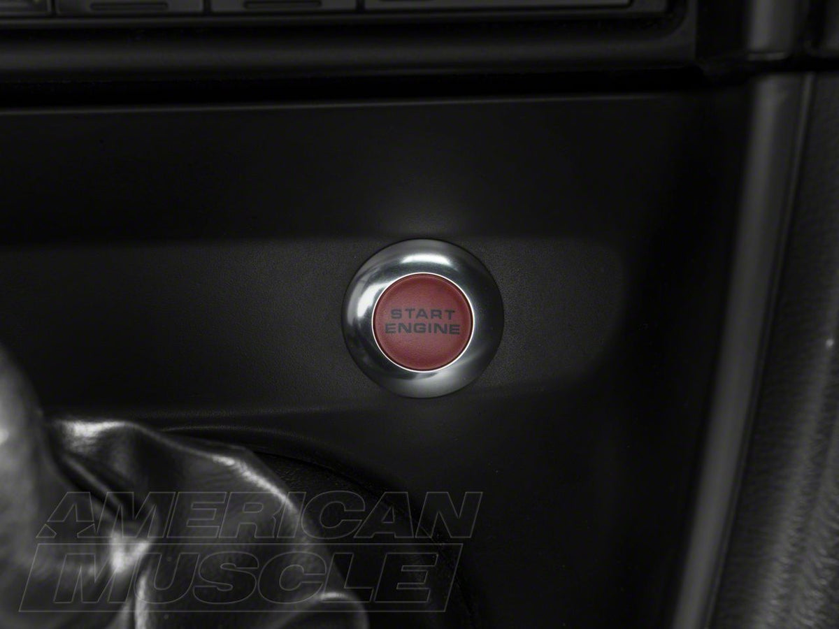 SpeedForm Modern Billet Push Button Start Ignition Kit (99-04 Mustang)