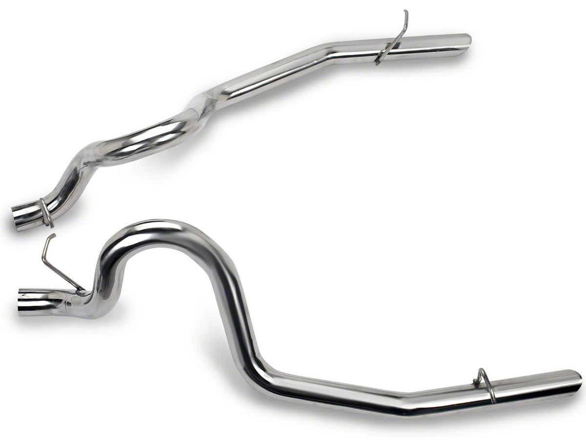 SR Performance Stainless Steel Tailpipes (1986 Mustang GT; 87-93 5.0L Mustang LX; 93-97 Mustang Cobra; 94-97 Mustang GT)