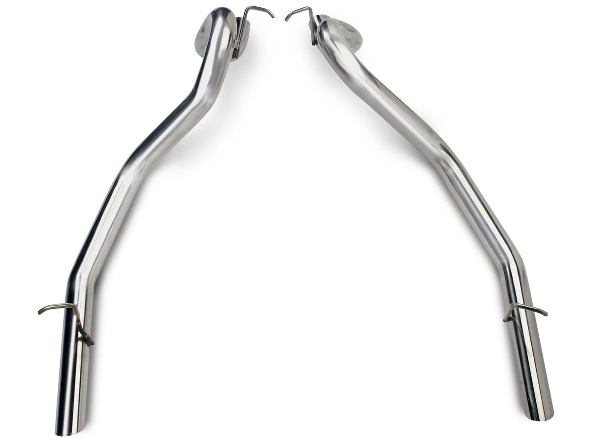SR Performance Stainless Steel Tailpipes (1986 Mustang GT; 87-93 5.0L Mustang LX; 93-97 Mustang Cobra; 94-97 Mustang GT)