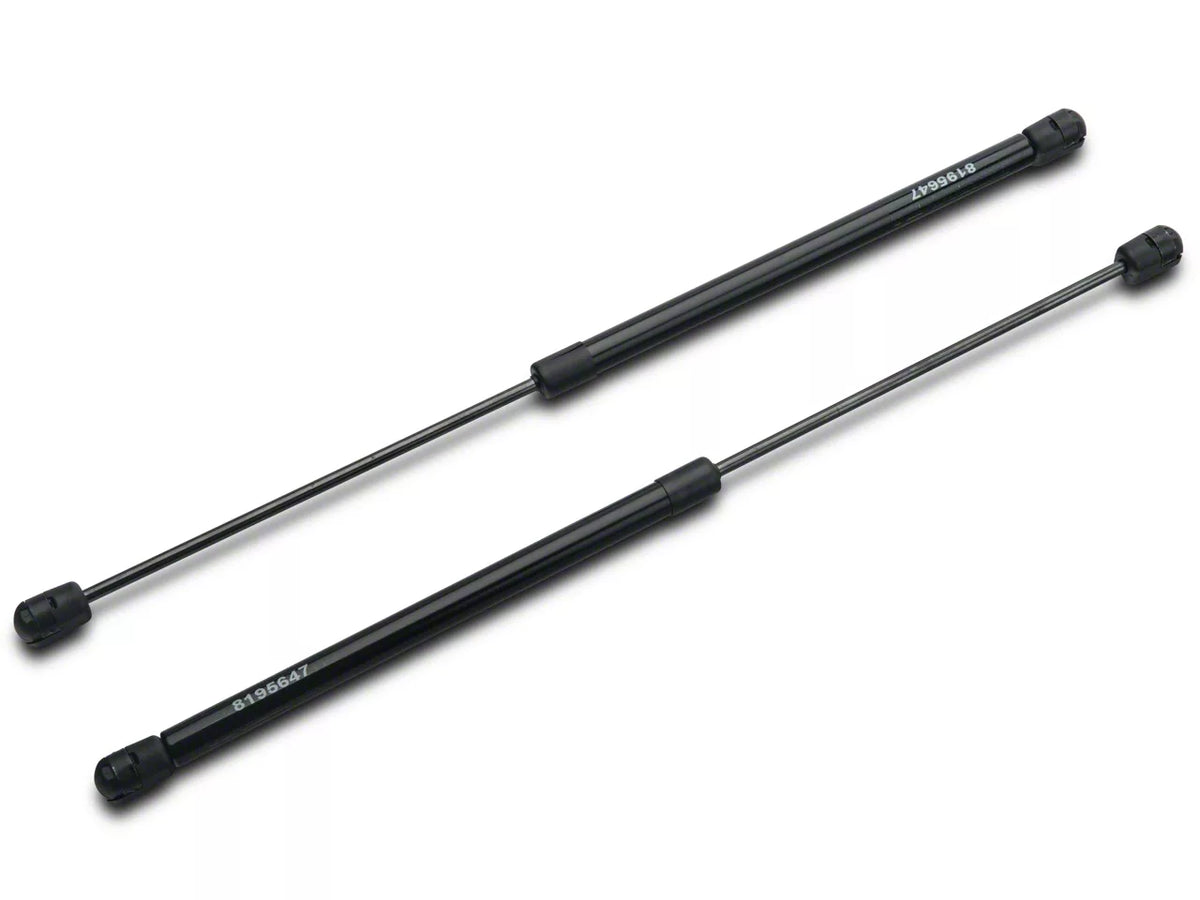 Mmd Bolt On Hood Strut Kit; Black (94-98 Mustang)