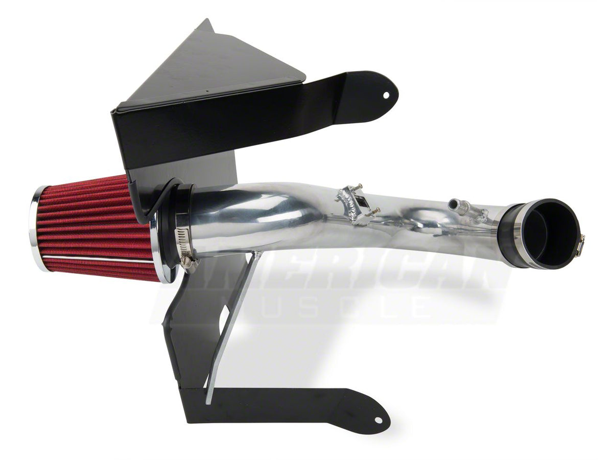 SR Performance Cold Air Intake; Polished (05-09 Mustang V6)