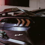 2024-2025 Mustang S650 Euro Style Taillights Amber Turn Signal Sequential