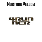 4RUNNER Topographic Rear Liftgate Emblem Overlays - 2025+ 4Runner