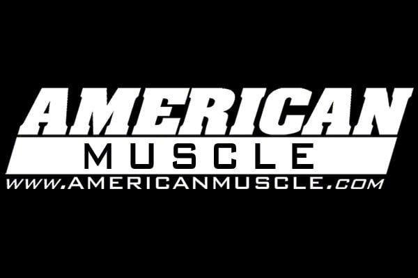 SEC10 AmericanMuscle Quarter Window Decal; White (79-23 Mustang)