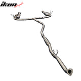 Fits 16-21 Civic 1.5L Catback Exhaust System & Rear Diffuser LED Light