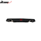 Fits 16-21 Civic 1.5L Catback Exhaust System & Rear Diffuser LED Light
