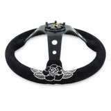 BW Rose Steering Wheel + Hub Adapter Kit For Toyota Pickup, Corolla, 4Runner, MR2, Camry