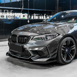 BMW 2 Series F87 Dry Carbon Fiber "KB" Style Front Lip (2014-2021)