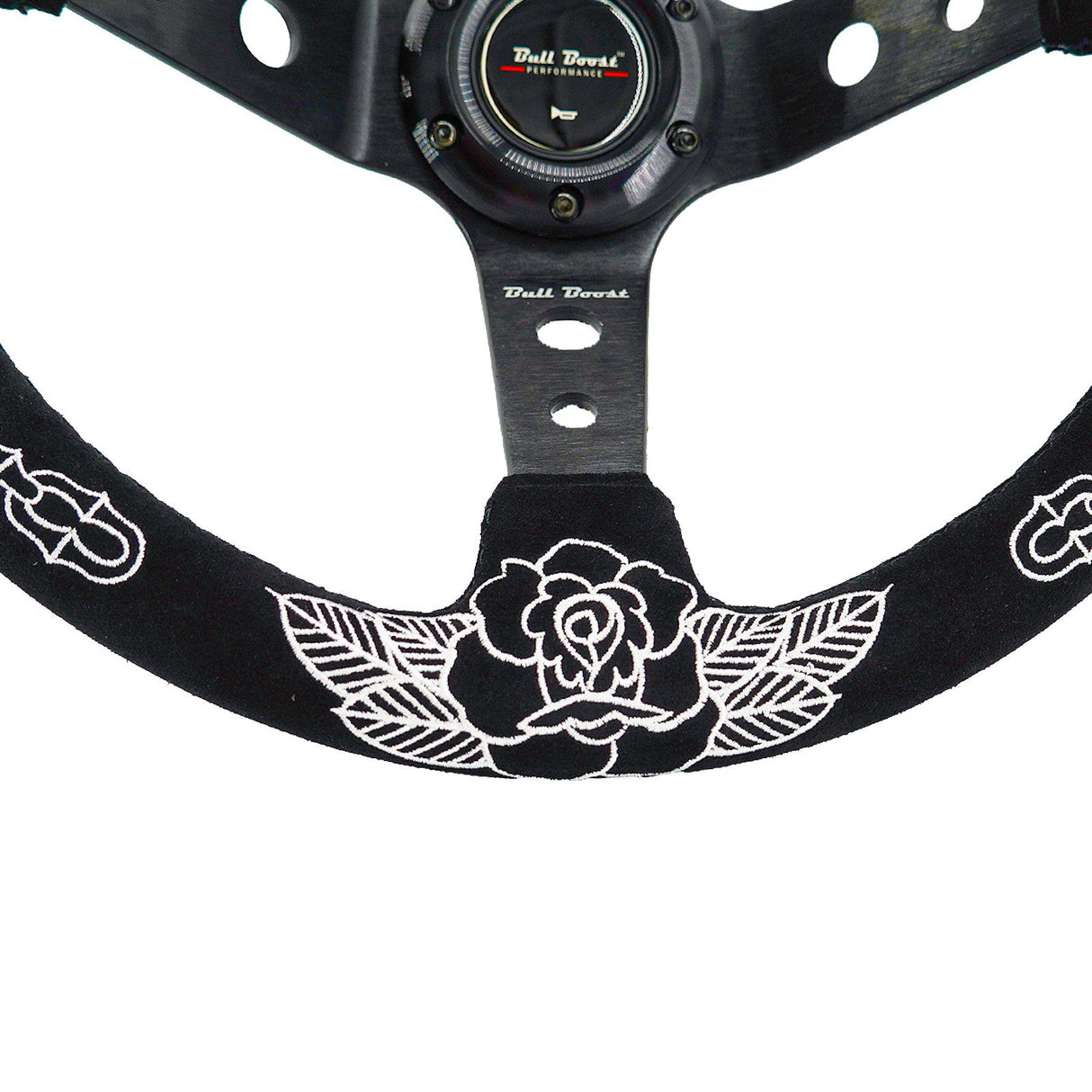 BW Rose 350MM Steering Wheel + Hub Adapter Kit For Subaru Impreza WRX