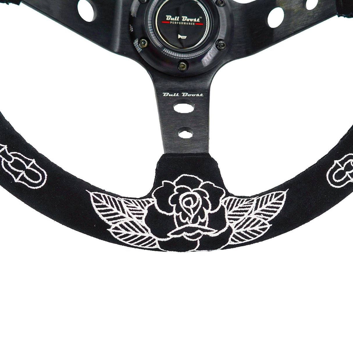 BW Rose Steering Wheel + Hub Adapter Kit For Toyota Pickup, Corolla, 4Runner, MR2, Camry
