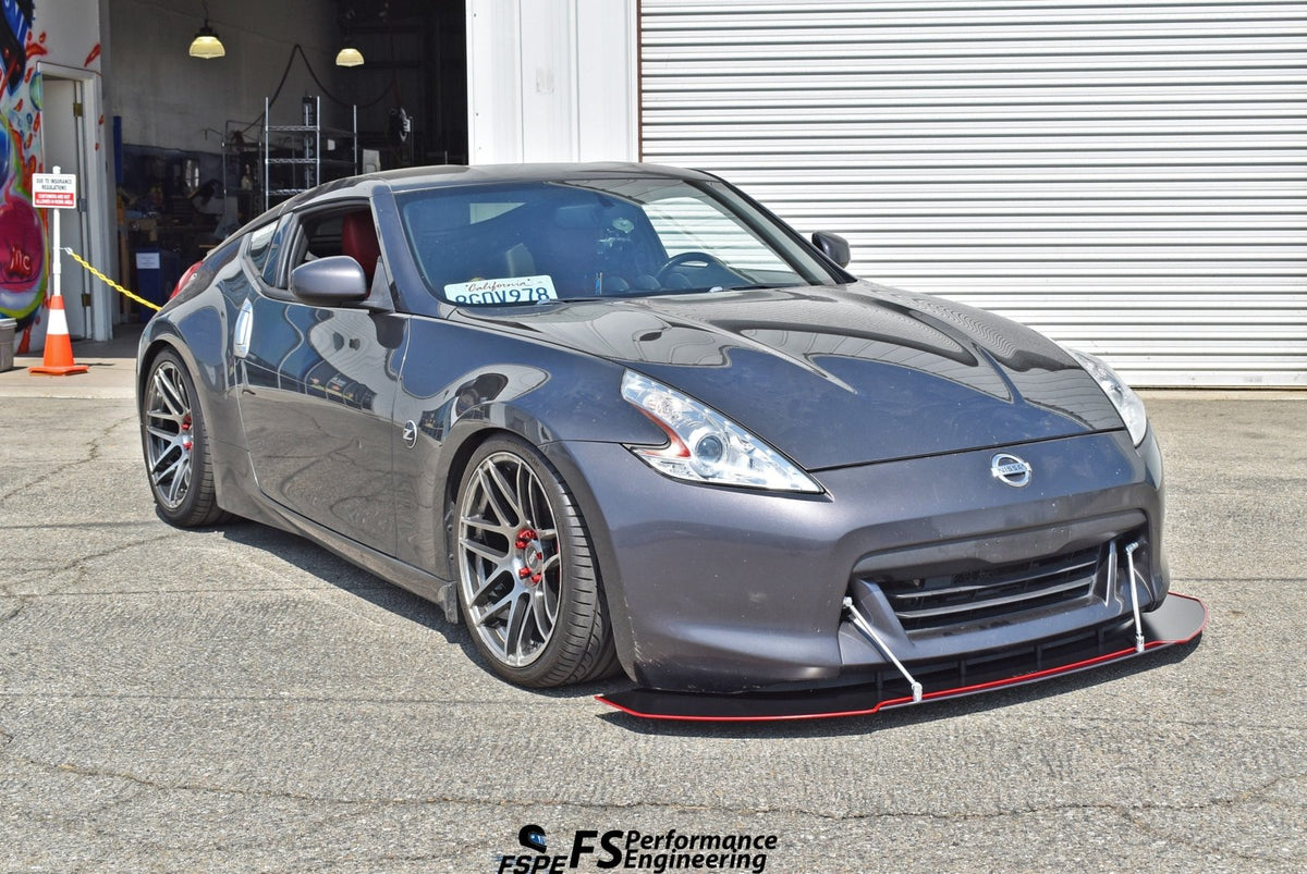 Nissan 370Z (2009-2020) Front Splitter V5 (K.V. EDITION) + Undertray