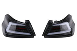 NTXGLOW BLACK LED tail lights (2015 - 2021 Subaru WRX)