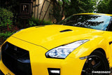 2008-2016 Nissan GTR R35 CBA  DBA OEM Style Carbon Fiber Hood Sccops