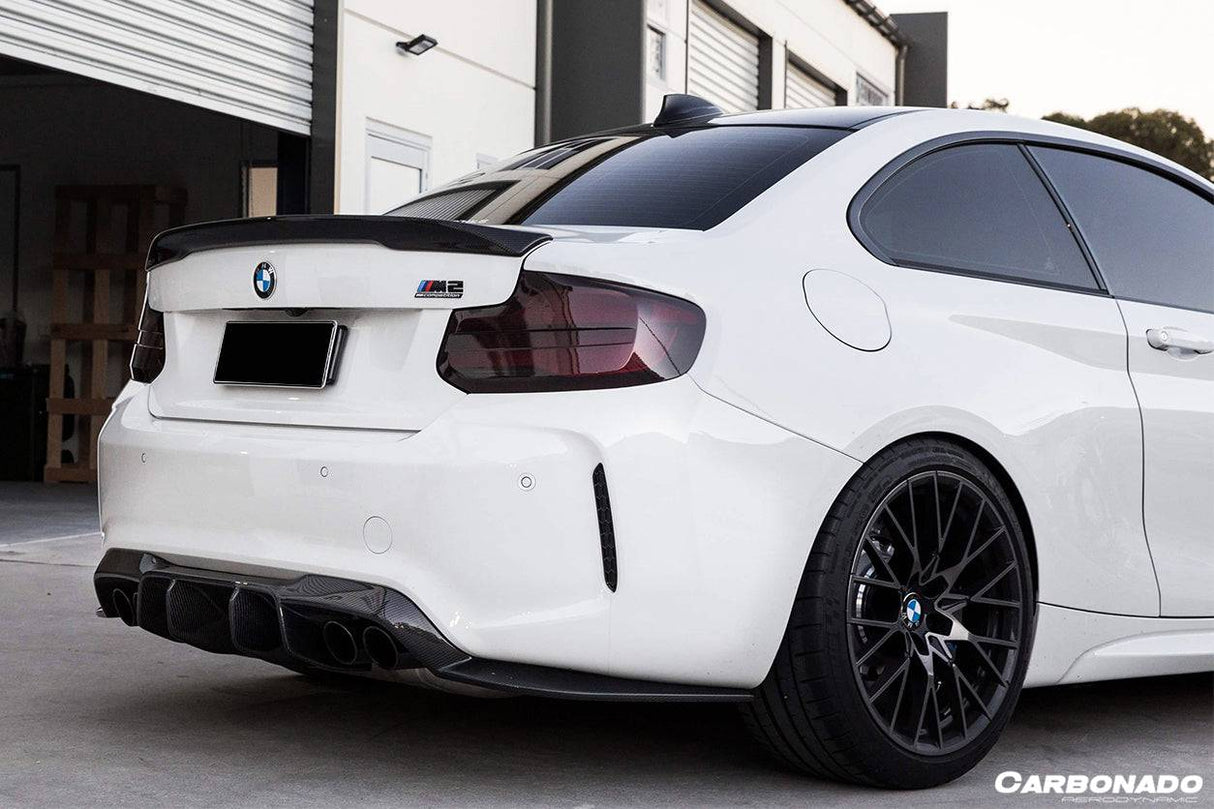 2016-2020 BMW 2 Series M2  M2C F87 F22 VRS Style Trunk Spoiler