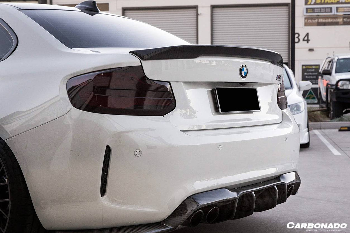 2016-2020 BMW 2 Series M2  M2C F87 F22 VRS Style Trunk Spoiler