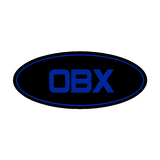 "OBX" Rear Oval Emblem Overlays (Printed Series) - 2021-2024 Bronco Outer Banks