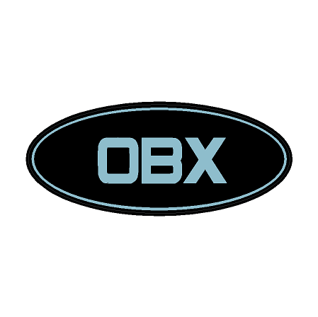 "OBX" Rear Oval Emblem Overlays (Printed Series) - 2021-2024 Bronco Outer Banks