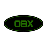 "OBX" Rear Oval Emblem Overlays (Printed Series) - 2021-2024 Bronco Outer Banks