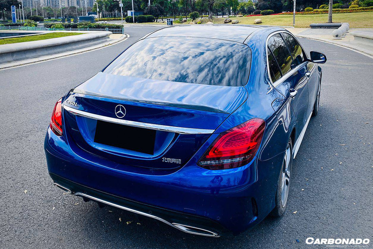 2015-2021 Mercedes Benz C63 C-Class W205 Sedan AMG Style Trunk Spoiler