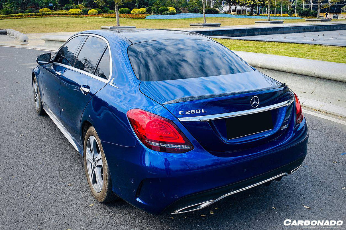2015-2021 Mercedes Benz C63 C-Class W205 Sedan AMG Style Trunk Spoiler