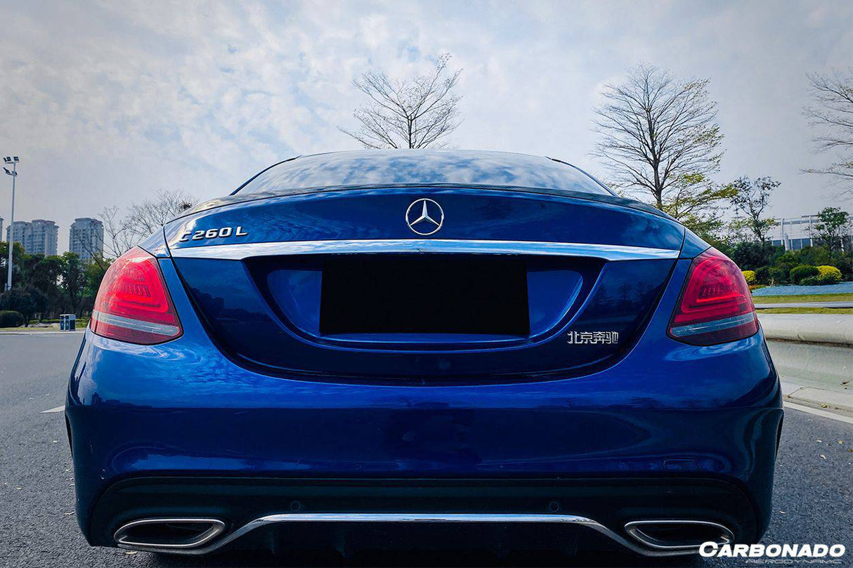 2015-2021 Mercedes Benz C63 C-Class W205 Sedan AMG Style Trunk Spoiler