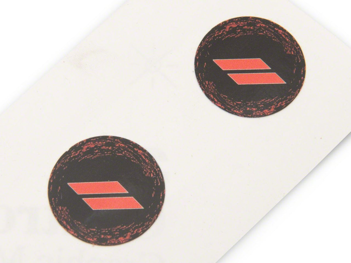 Mopar Licensed by SEC10 Push Button Start Printed Decal with Hash Marks (08-14 Challenger)