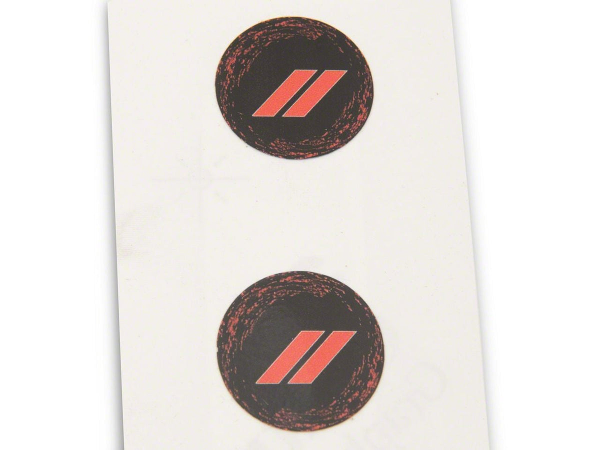 Mopar Licensed by SEC10 Push Button Start Printed Decal with Hash Marks (08-14 Challenger)