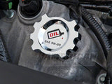 SpeedForm Modern Billet Oil Cap; Chrome (11-14 Mustang GT, V6)