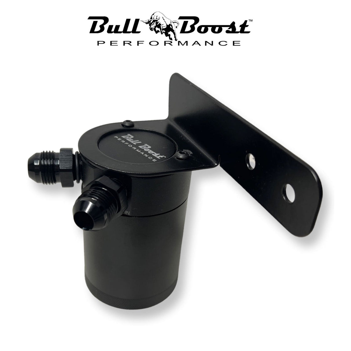 8AN Oil Catch Can With Mounting Bracket Included AN8