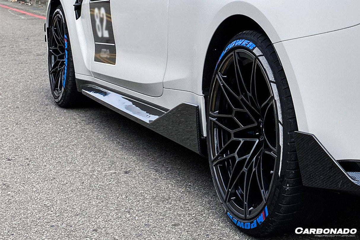 2021-UP BMW M4 G82  G83 MP Style Carbon Fiber Side Skirts