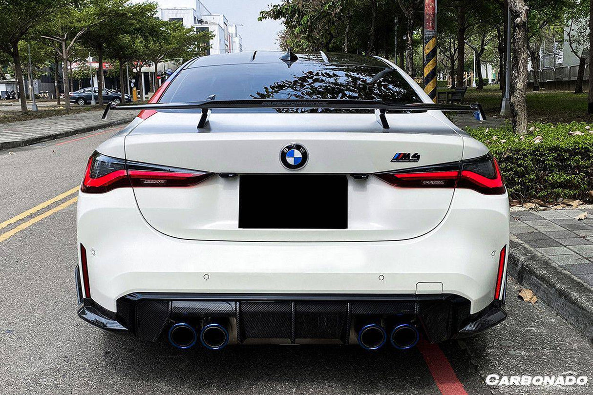 2021-UP BMW M3 G80 M4 G82 G83 3 SERISE G20 4 SERISE G22 MP Style Carbon Fiber Trunk Spoiler Wing